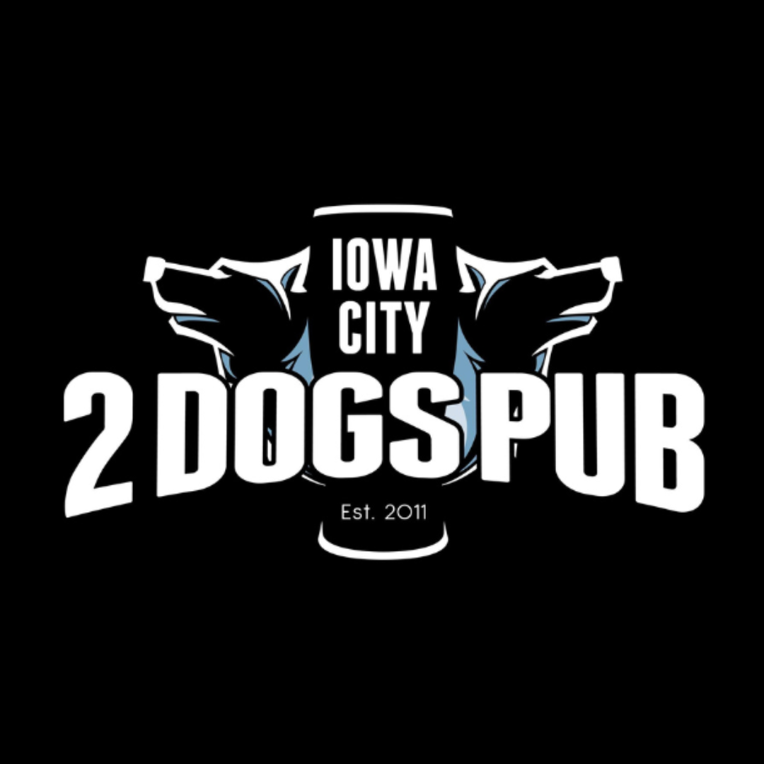 2 Dogs Pub, logo on The Local Hub Iowa City