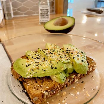 Avocado Toast at Smash Juice Bar and Eatery on The Local Hub Iowa City