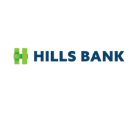 Hills Bank logo on The Local Hub Iowa City