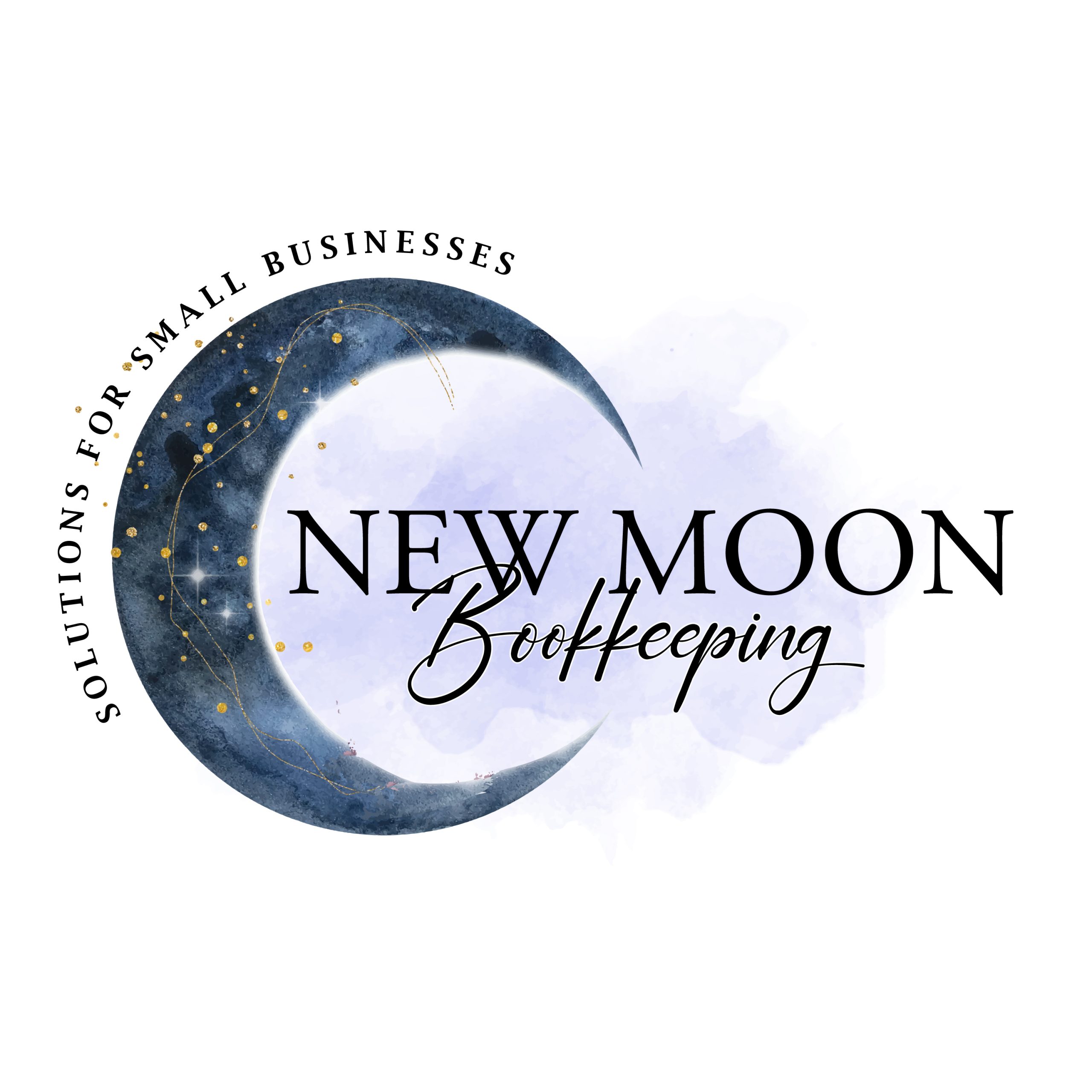 New Moon Bookkeeping Logo The Local Hub Iowa City