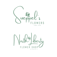 Sueppel’s Flowers and North Liberty Flower Shop logos on The Local Hub Iowa City