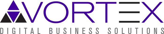 The Local Hub Iowa City Vortex Digital Business Solutions logo