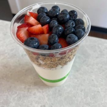 Yogurt Parfait at Smash Juice Bar and Eatery on The Local Hub Iowa City