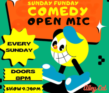 Comedy Open Mic at the Alley Cat. The Local Hub Iowa City