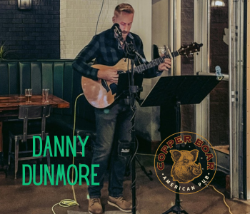 Danny Dunmore at Copper Boar The Local Hub Iowa City