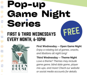 Game Night Series at The Green House The Local Hub Iowa City