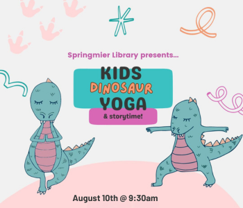 Dino-themed Children’s Yoga and Story time The Local Hub Iowa City