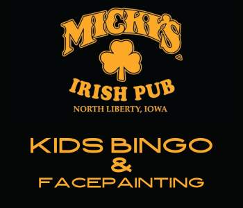 Kids Bingo and face painting at Micky’s The Local Hub Iowa City