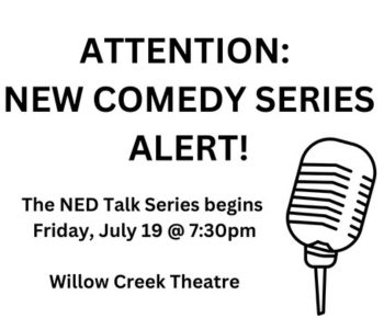 NED talks at Willow Creek Theatre The Local Hub Iowa City