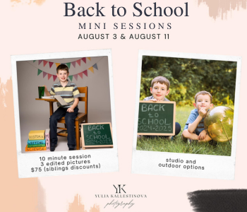 Back to school photography minis The Local Hub Iowa City