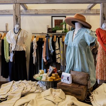 Inside Dulcinea, a women’s clothing store located in Downtown Iowa City, on The Local Hub Iowa City