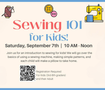 Sewing 101 at the Solon Public LIbrary The Local Hub Iowa City