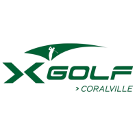 X-Golf, Coralville. Logo on The Local Hub Iowa City