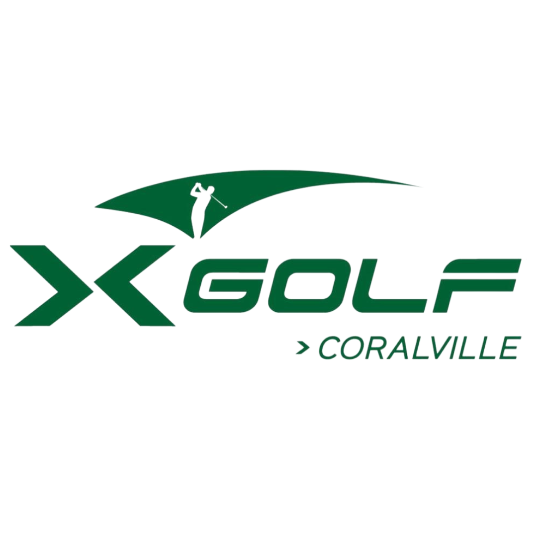 X-Golf, Coralville. Logo on The Local Hub Iowa City