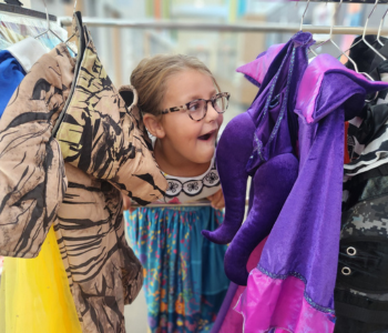 Costume Closet at the North Liberty Library. The Local Hub Iowa City