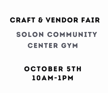 Solon Craft and Vendor Fair. The Local Hub Iowa City