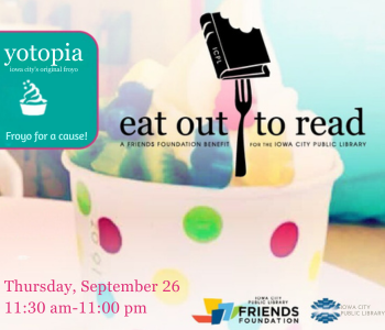 Eat Out at Yotopia to Support the Iowa City Public Library. The Local Hub Iowa City