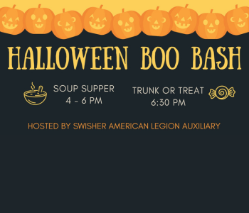 Swisher Halloween Boo Bash and Soup Supper. The Local Hub Iowa City