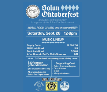 Oktoberfest to support the Solon Fire Department. The Local Hub Iowa City