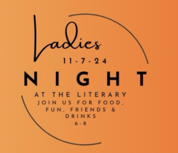 Ladies Night at the Literary Hotel. Solon. The Local Hub Iowa City