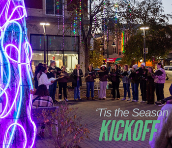 2024 ‘Tis the Season Kickoff. Downtown Iowa City. The Local Hub Iowa City