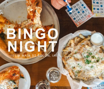 Bingo Night at Big Grove Brewery Solon. The Local Hub Iowa City