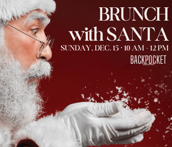 Brunch with Santa at Backpocket Brewing. The Local Hub Iowa City