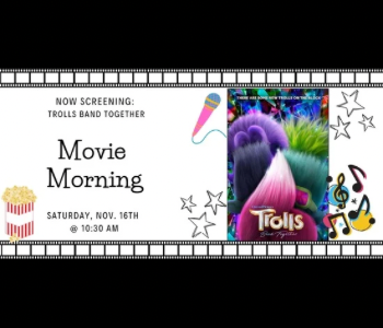 Trolls Movie at Oxford City Library. The Local Hub Iowa City