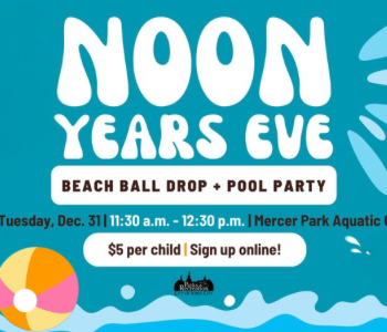 Noon Years Eve at Mercer Park Aquatic Center. The Local Hub Iowa City