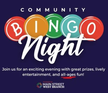 West Branch Community Bingo Night. The Local Hub Iowa City