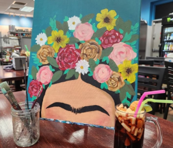 Big Picture Art Gallery & El Azul Mexican Market Paint n’ Sip. Event on The Local Hub Iowa City