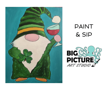 Paint & Sip hosted by Big Picture Art Gallery at Micky’s Irish Pub. Event on The Local Hub Iowa City