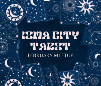 Iowa City Tarot February Meetup by Press Coffee. Event on The Local Hub Iowa City