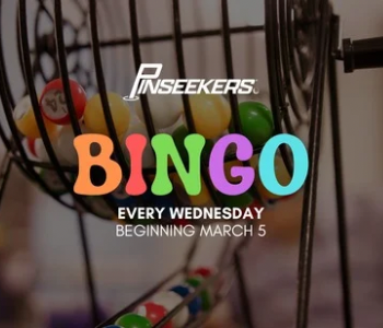 Pinseekers BINGO every Wednesday. Event on The Local Hub Iowa City