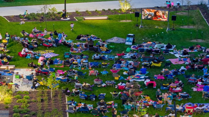 Movies on the Plaza by the North Liberty City Government. Event on The Local Hub Iowa City