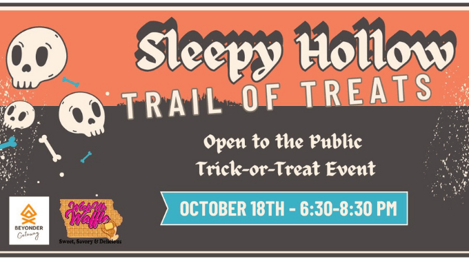 Trail of Treats at Sleepy Hollow Campground in Oxford Iowa. Event on The Local Hub Iowa City