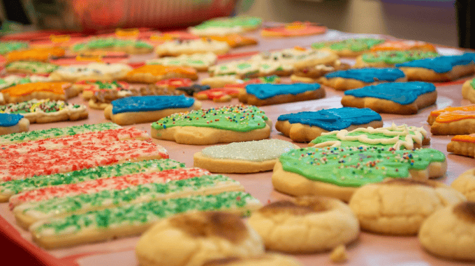 Cookie Walk at the North Liberty Library benefiting Friends of the North Liberty Library. Event featured on The Local Hub Iowa City