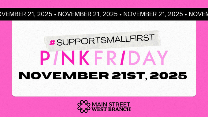 Support local businesses by shopping Pink Friday in West Branch. Event on The Local Hub Iowa City