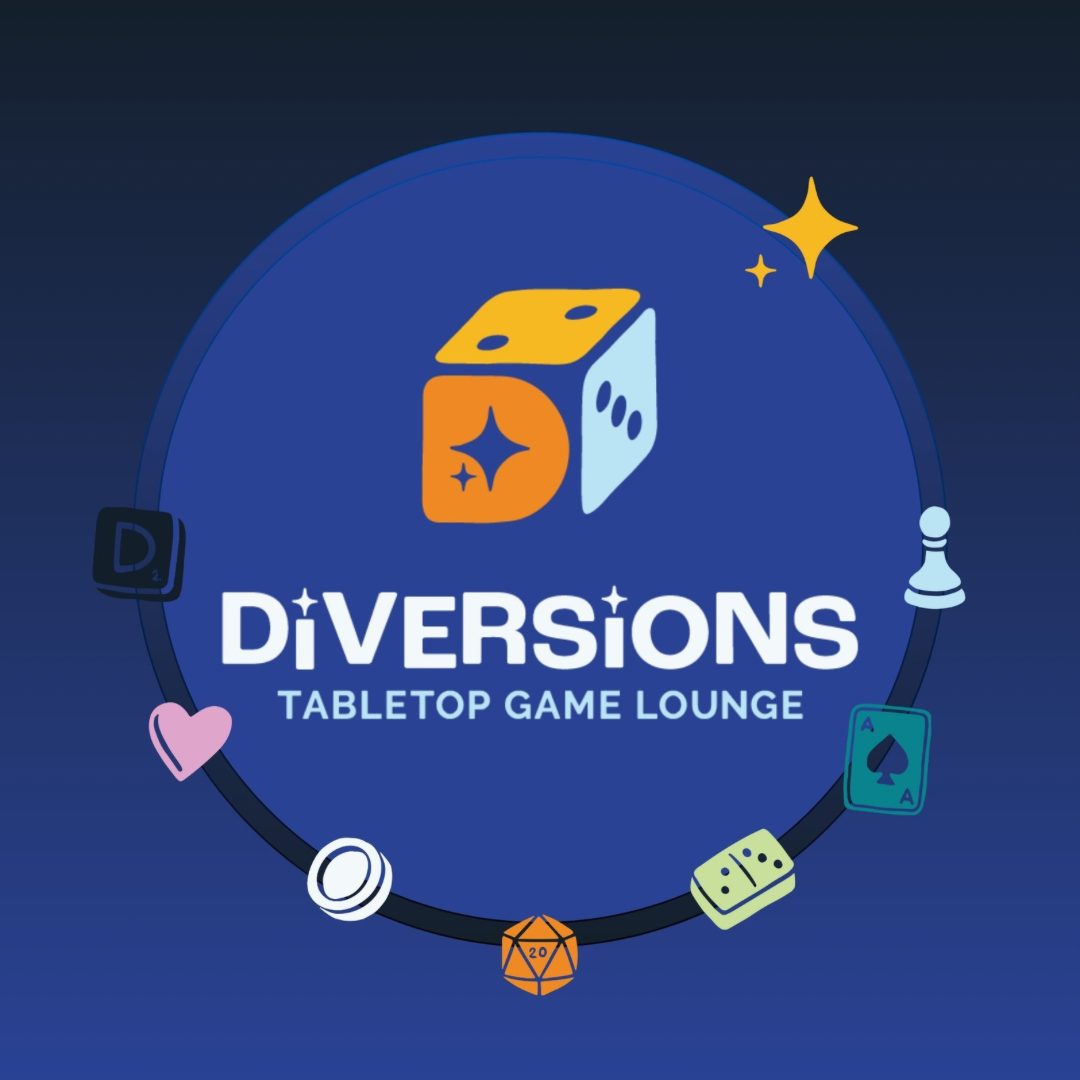 Diversions Tabletop Game Lounge loge on The Local Hub Iowa City